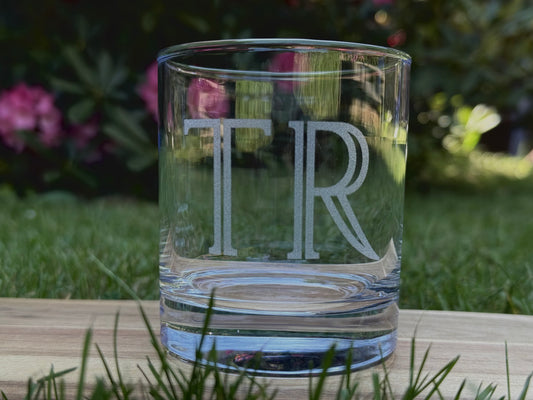 Personalisiertes Whiskeyglas mit Laser Gravur
